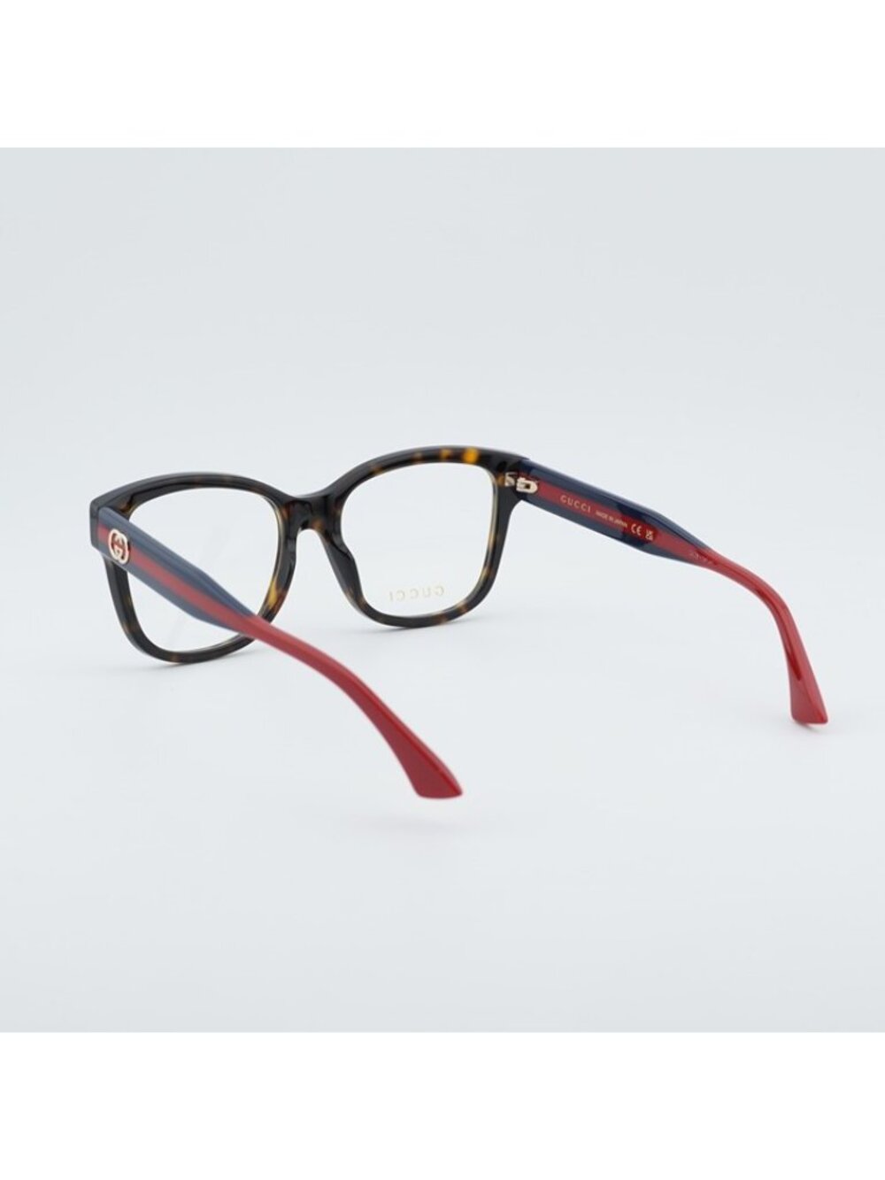Gucci GG0038ONN 003 Eyeglasses Havana 54mm Square Frame - Picture 11 of 12
